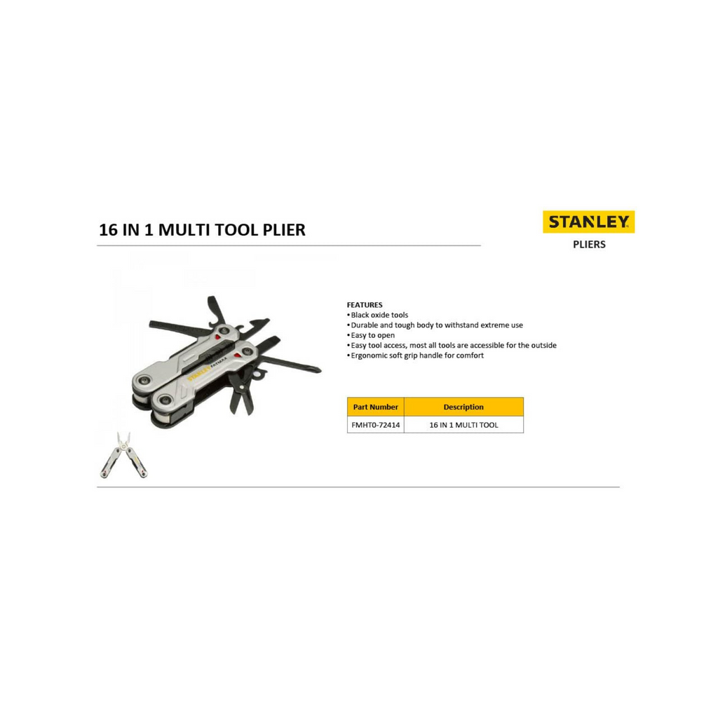 Stanley Fatmax 16-in-1 Multi-tool -  FMHT0-72414