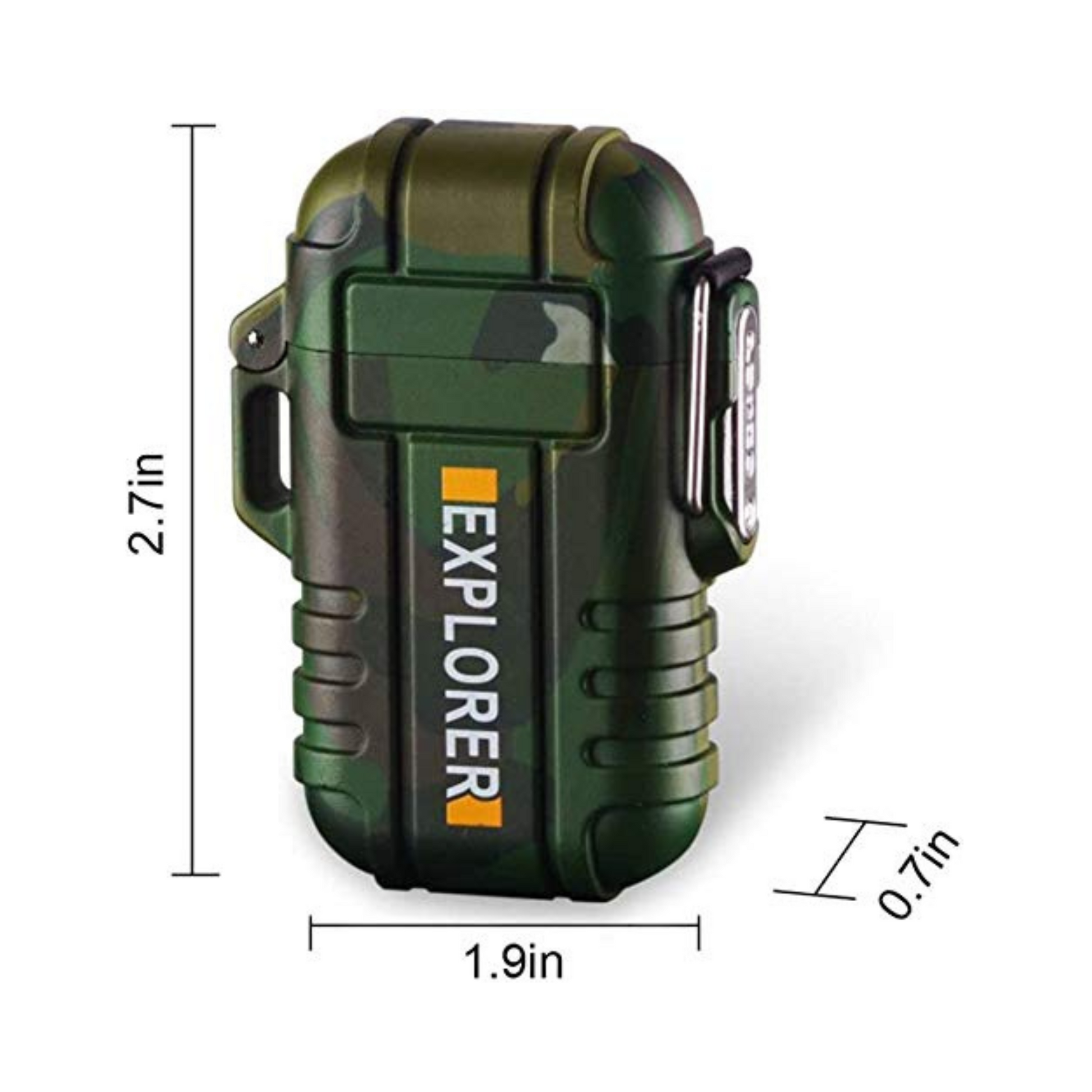 Electric Arc Lighter Dual Plasma Beam Waterproof & Windproof