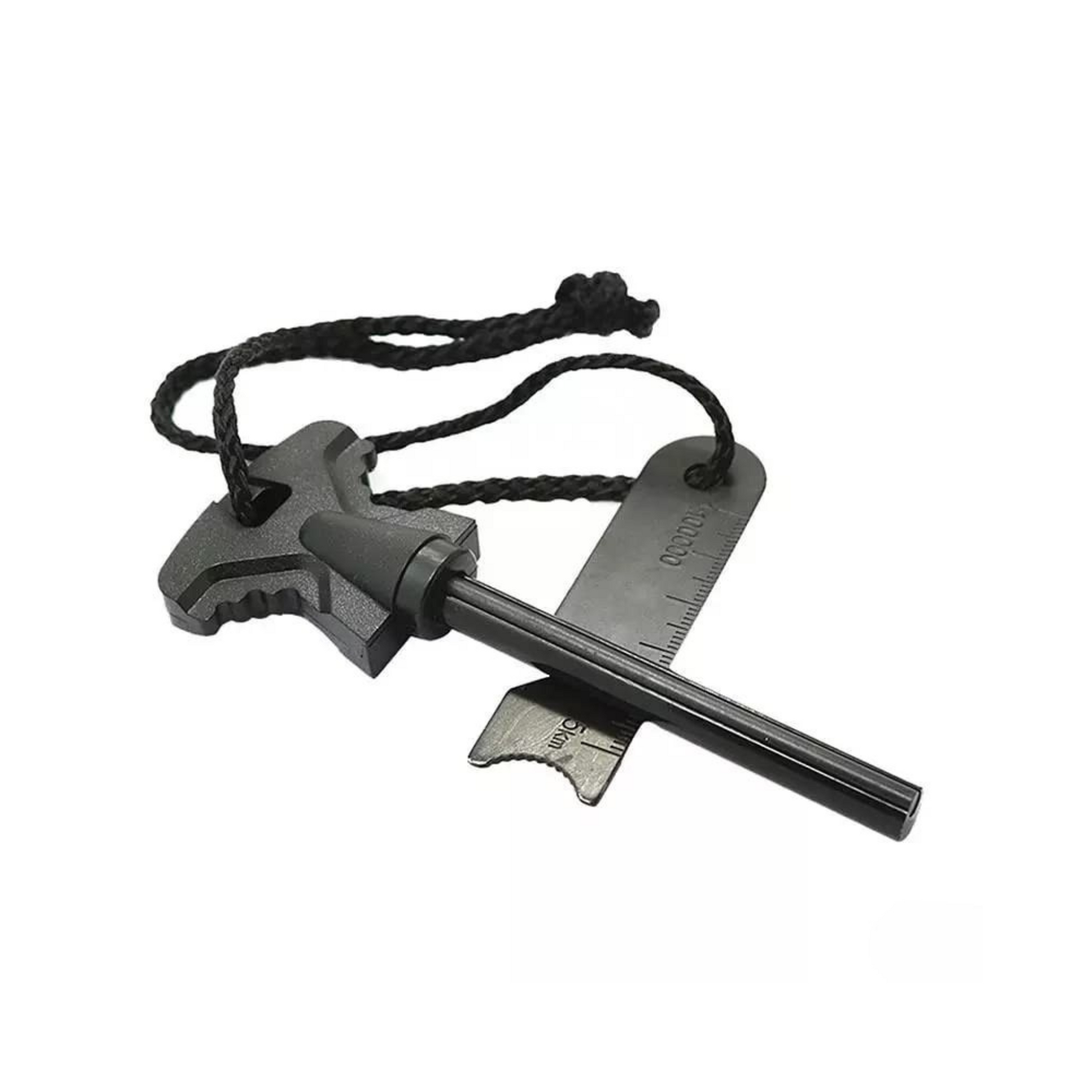 Fire Starter Flint Steel Striker with Magnesium Rod