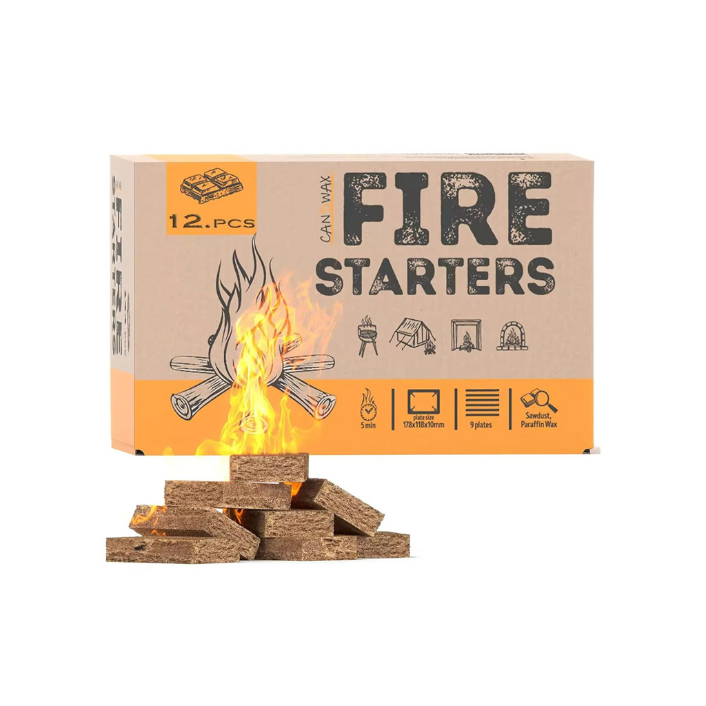 Emergency Fire Starter Cubes Wax Wood Igniter