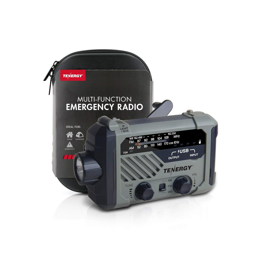 Tenergy Multifunctional Hand Crank Emergency Radio