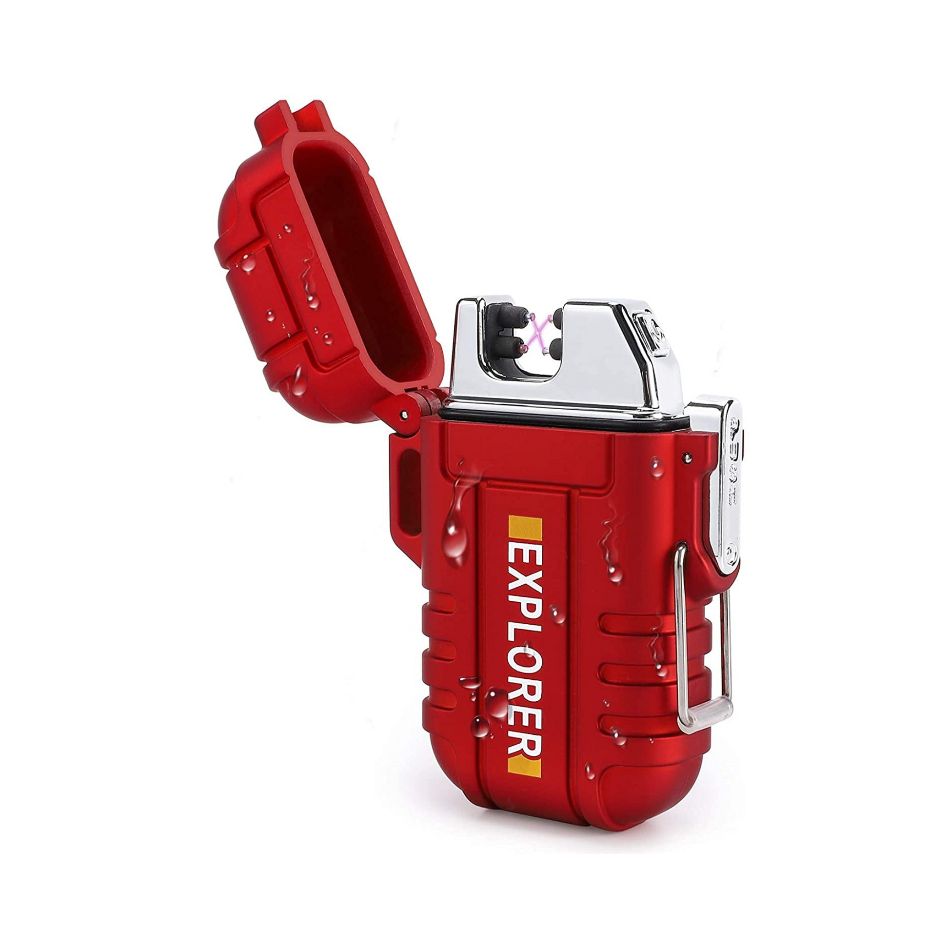 Electric Arc Lighter Dual Plasma Beam Waterproof & Windproof