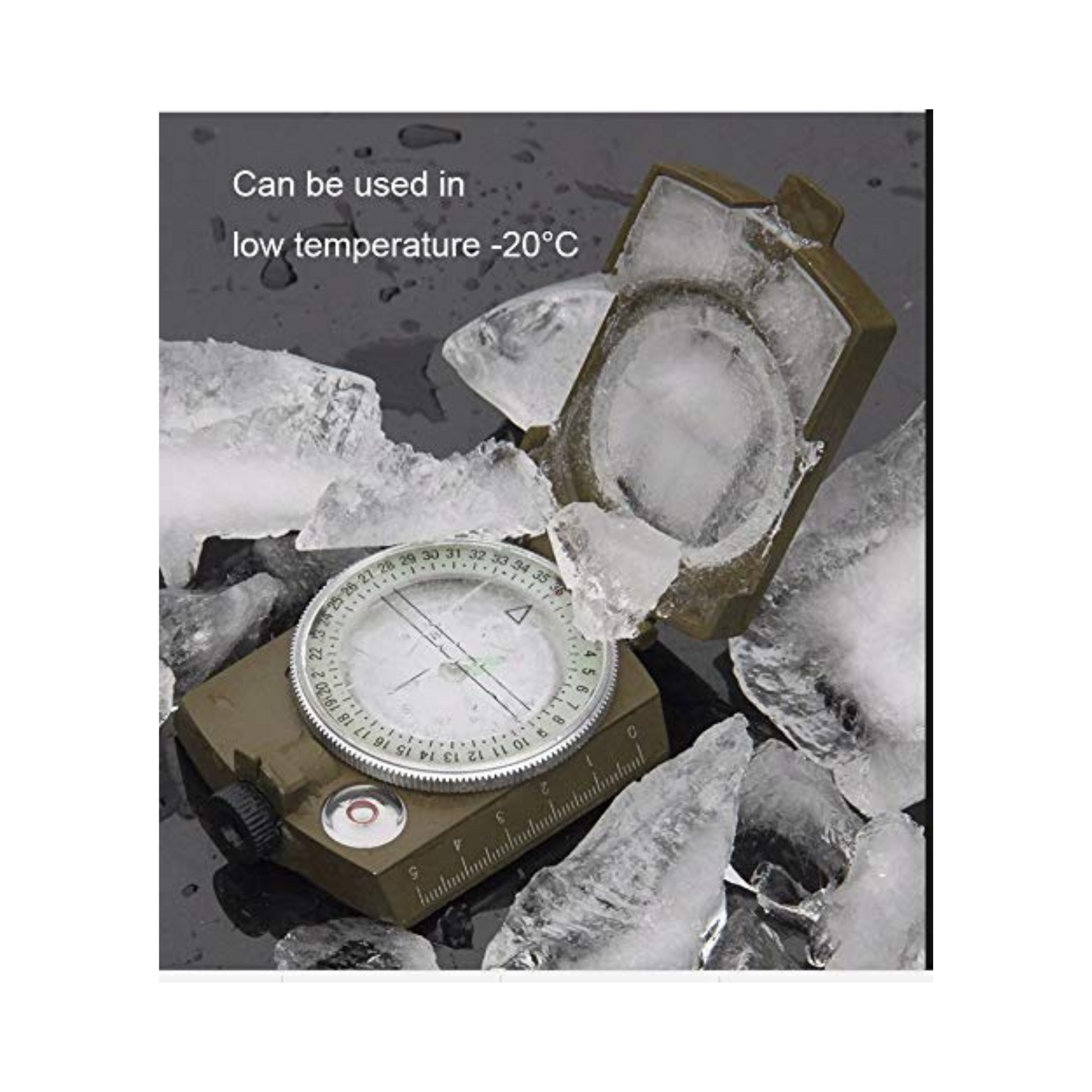 Waterproof Compass Military Grade High Accuracy Metal Build