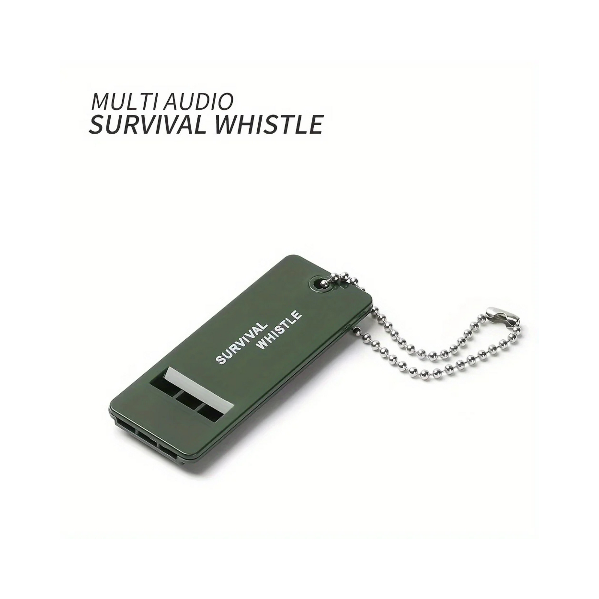 High Pitch Multi-Audio Survival Whistle 120db