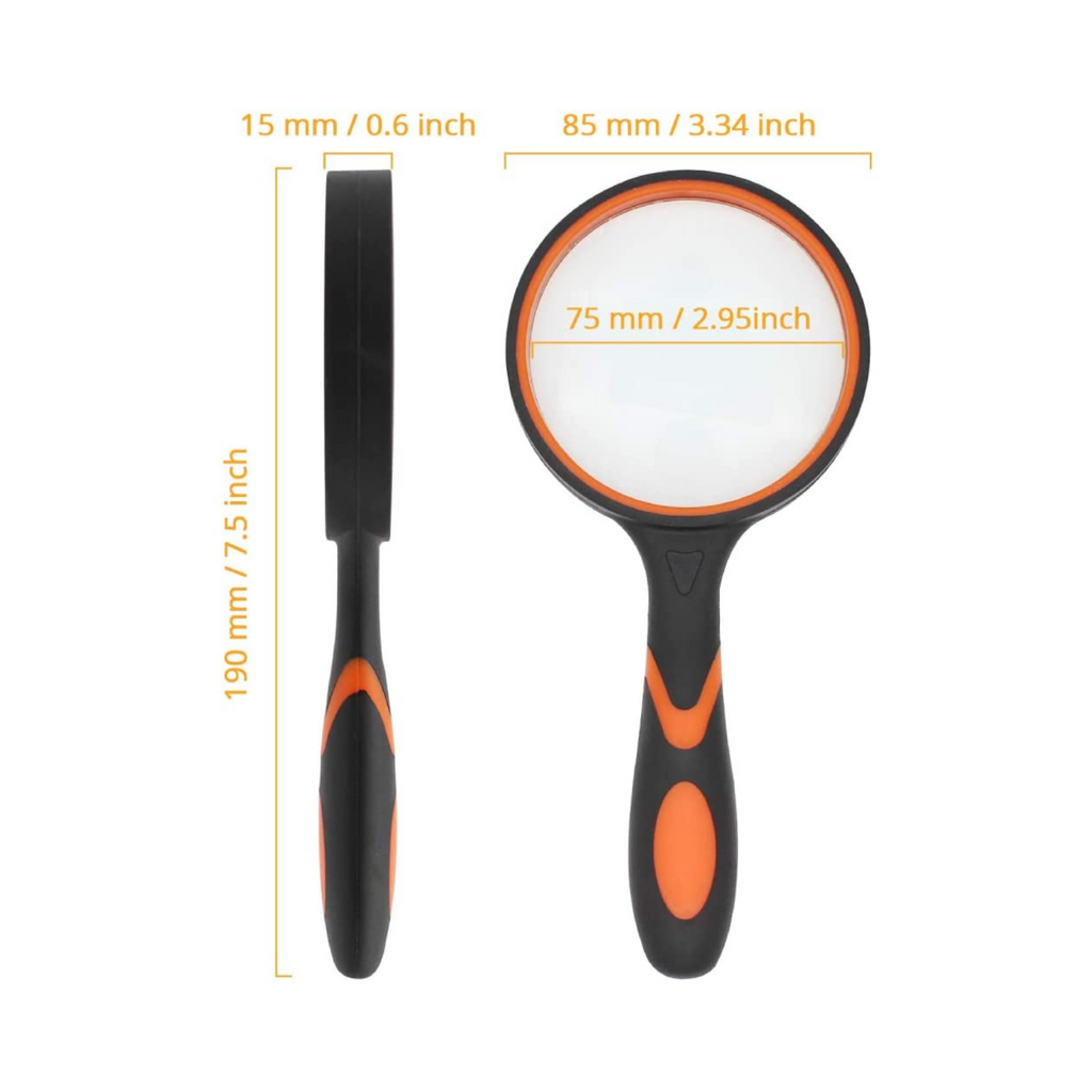 Outdoor Magnifying Glass 75mm Lens