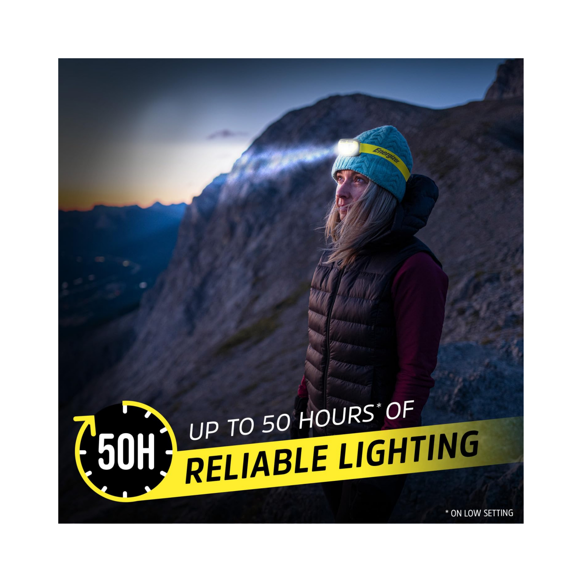 Energizer Vision Ultra LED Headlight IPX4 Waterproof