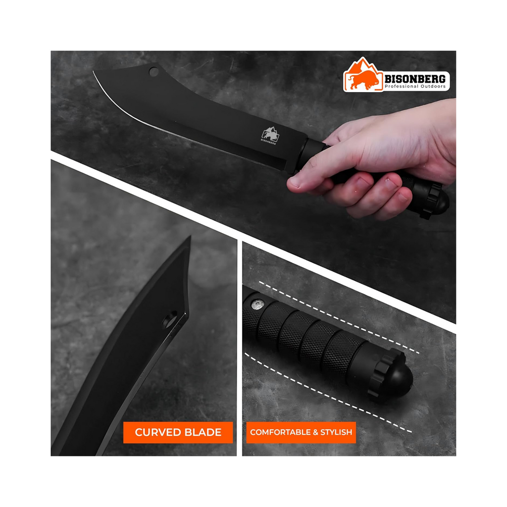 Bisonberg Curved Survival Knife