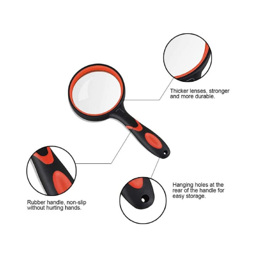 Outdoor Magnifying Glass 75mm Lens