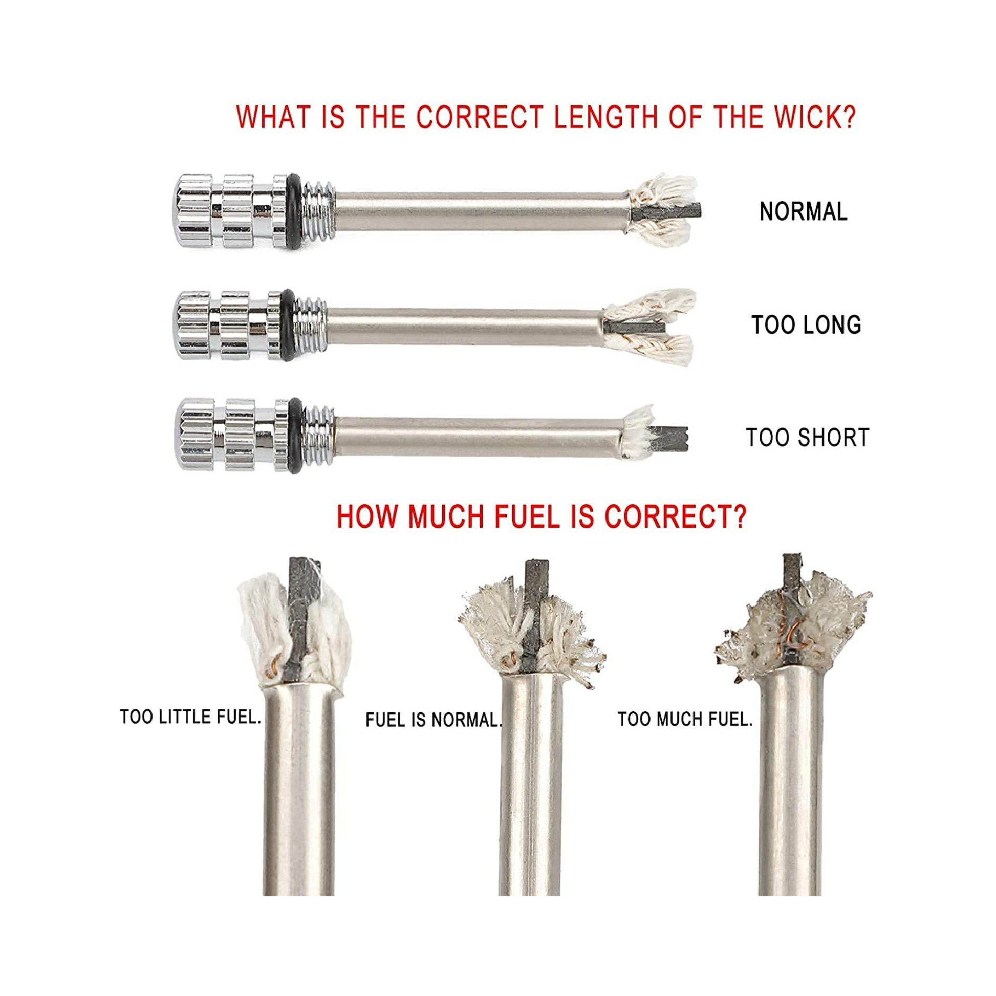 Alkey Flint Lighter Fire Starter Keychain 3 in 1