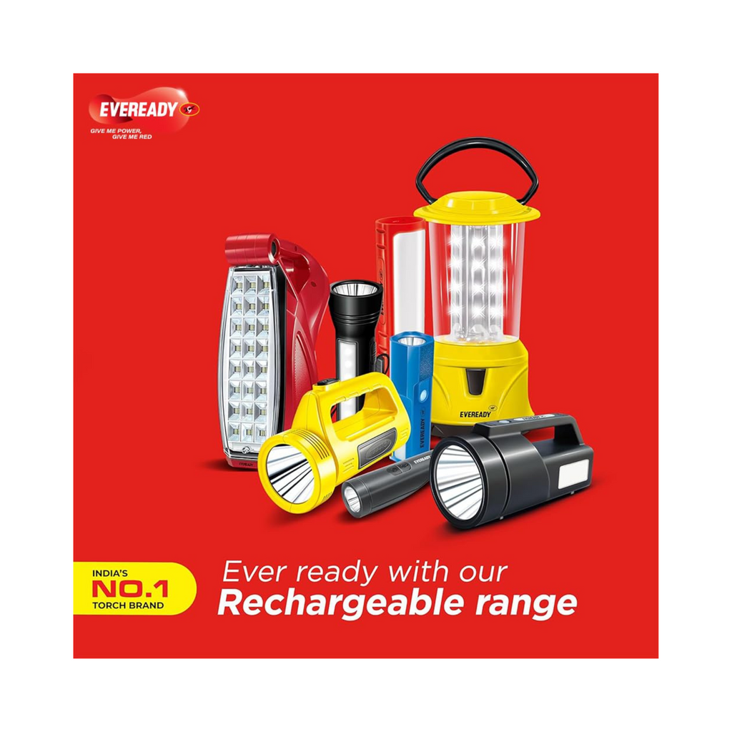 Eveready SEARCHLITE DL95 Rechargeable 4W Emergency Torch