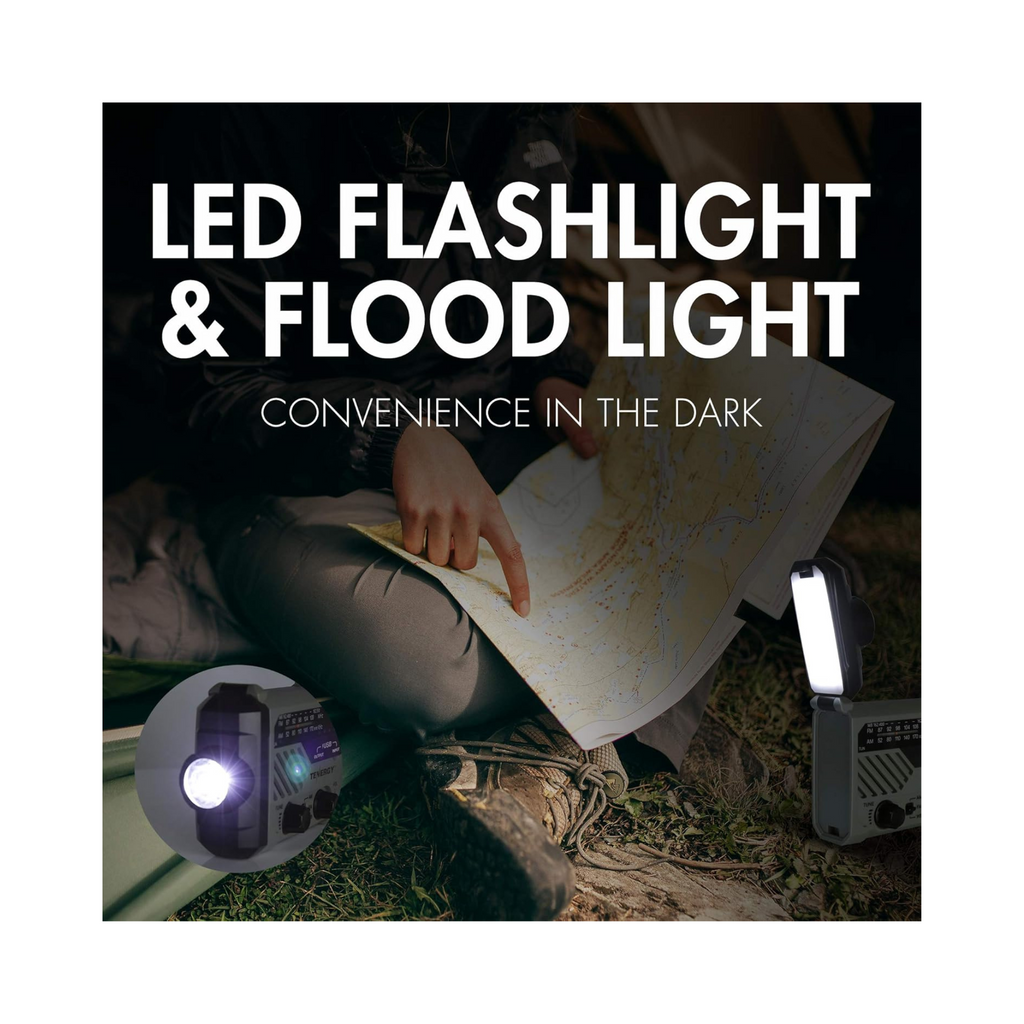 Tenergy Multifunctional Hand Crank Emergency Radio