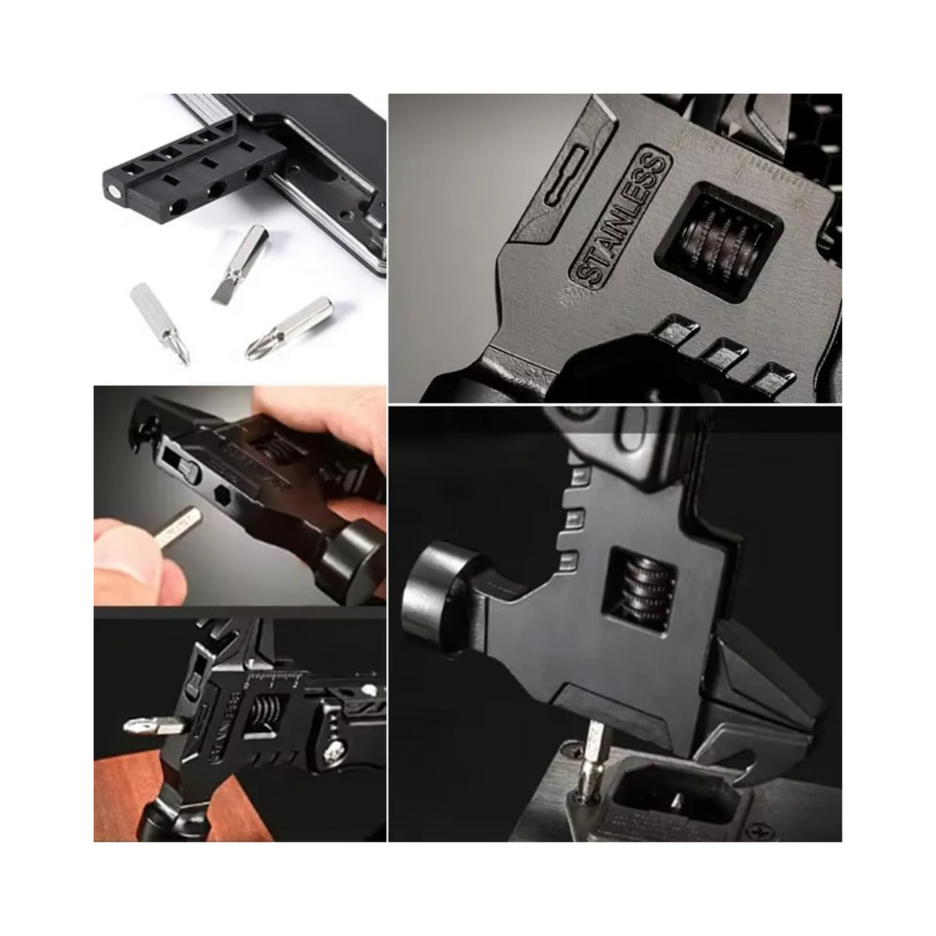 16 in 1 Multi-Tool Hammer Stainless Steel